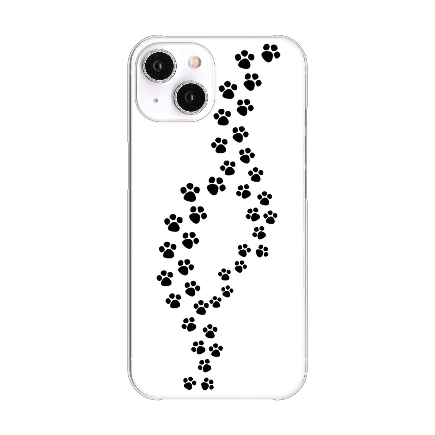 iPhone 14 066 あしあと ハードケース 背面印刷