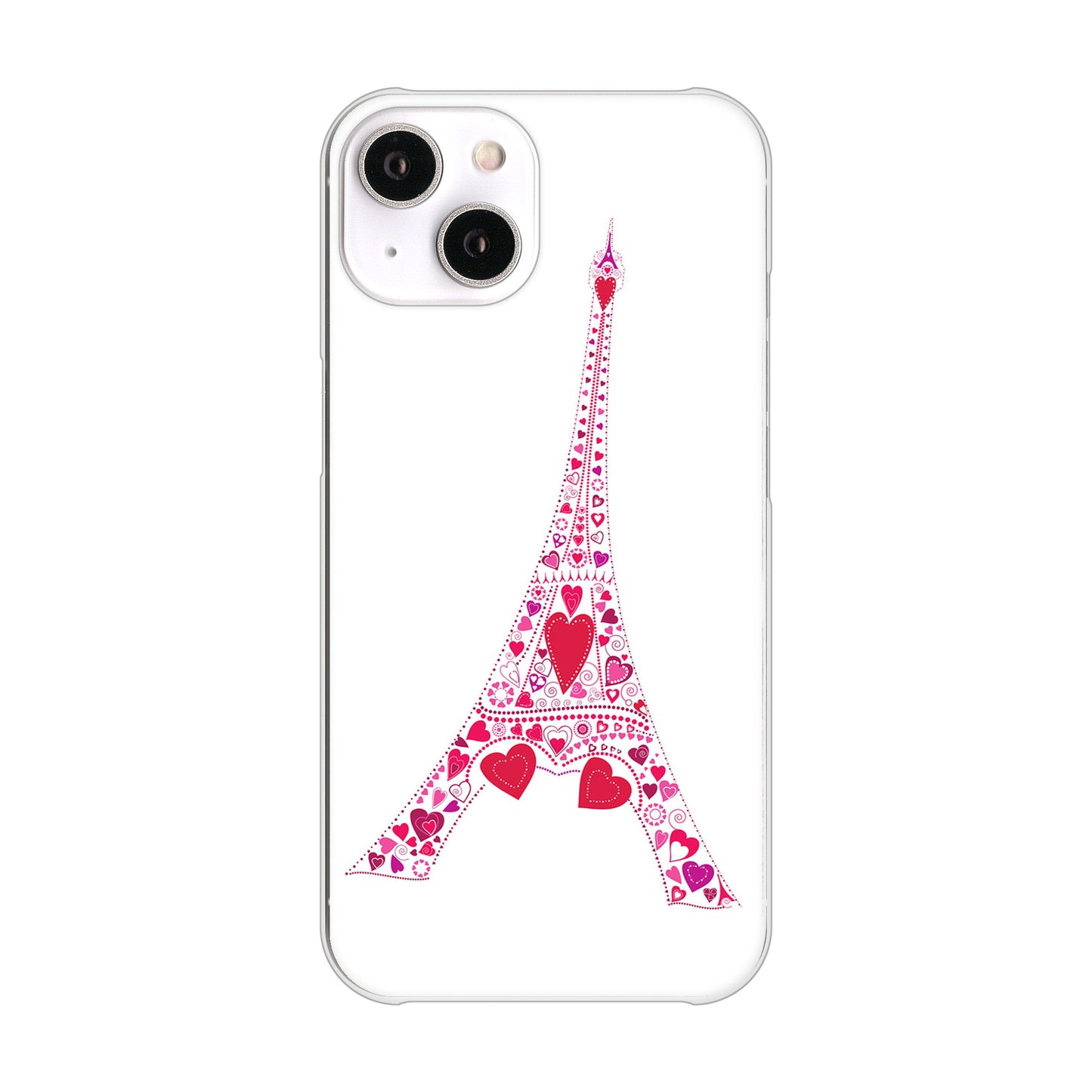 iPhone 14 LOVE フランス ハードケース 背面印刷