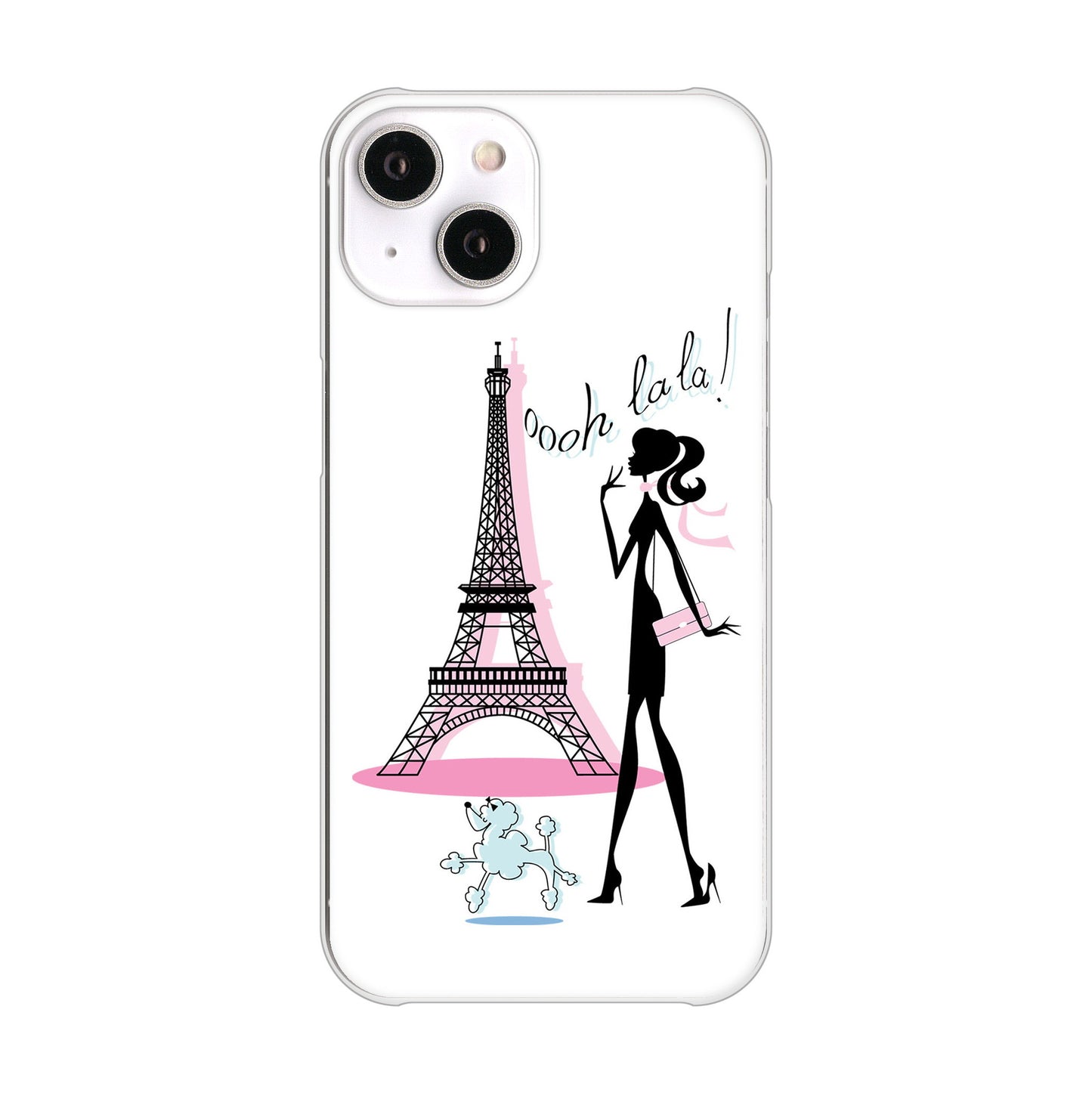 iPhone 14 LOVE フランス ハードケース 背面印刷