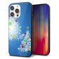 iPhone14 Pro Max 強化ガラス＆TPUスマホケース ガラプリ【YJ347 クリスマスツリー】