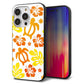 iPhone14 Pro 強化ガラス＆TPUスマホケース ガラプリ【SC877 ハワイアンアロハホヌ（イエロー）】