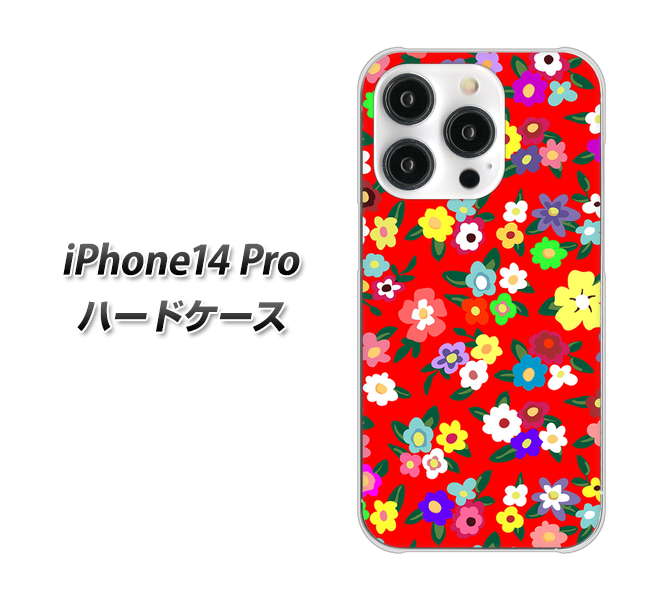 iPhone 14 Pro 780 リバティプリントRD ハードケース 背面印刷