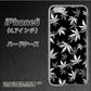 iPhone6 高画質仕上げ 背面印刷 ハードケース【064 モノトーン大麻ブラック】