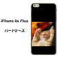 iPhone6s PLUS 高画質仕上げ 背面印刷 ハードケース【VA804 爆睡するネコ】