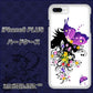 iPhone 8 Plus 146 蝶の精と春の花 ハードケース 背面印刷