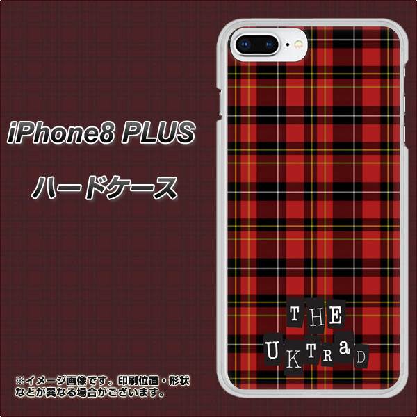 iPhone 8 Plus 547 THEチェック ハードケース 背面印刷