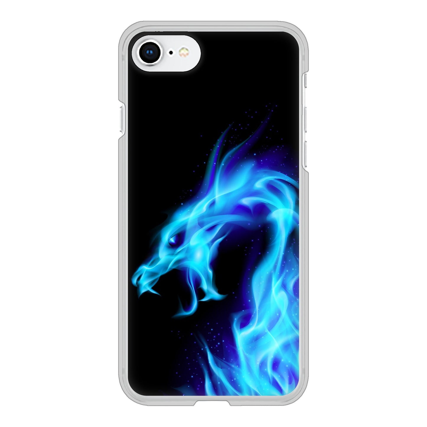 iPhone SE (第2世代) ドラゴン ハードケース 背面印刷