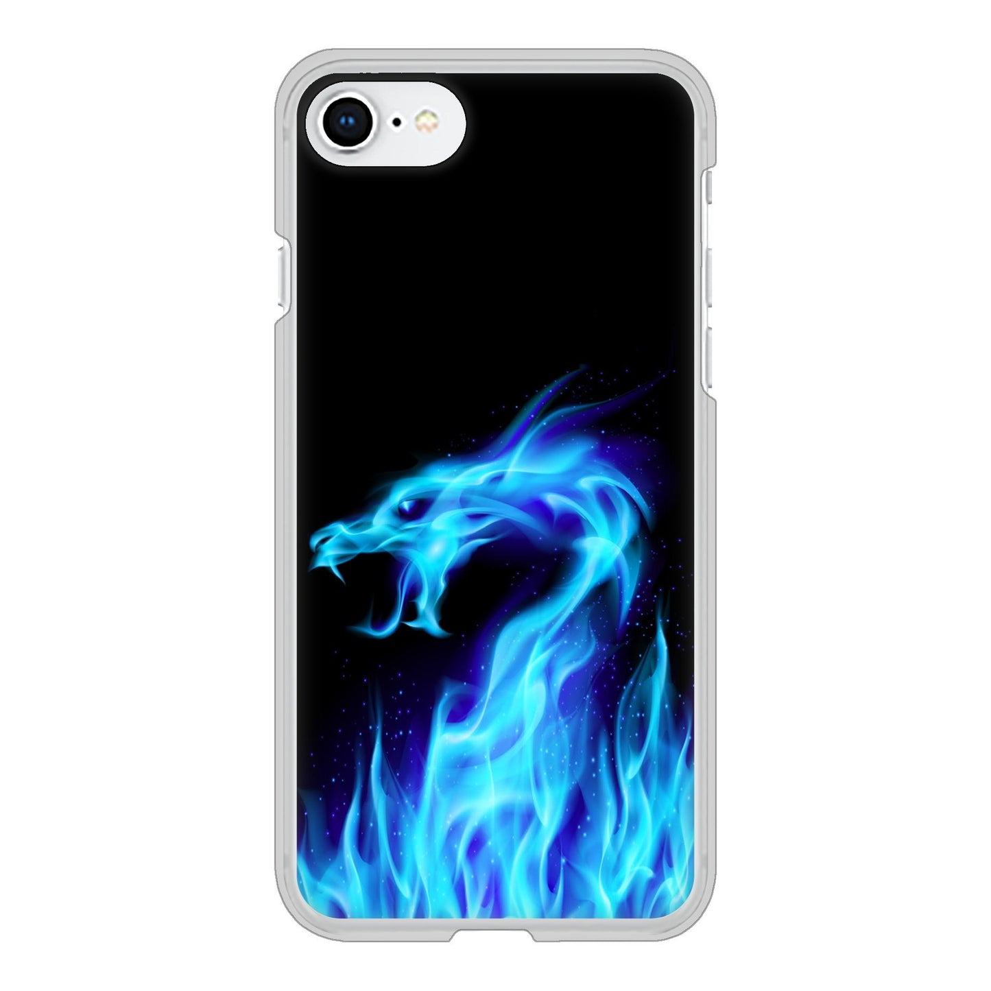 iPhone SE (第2世代) ドラゴン ハードケース 背面印刷