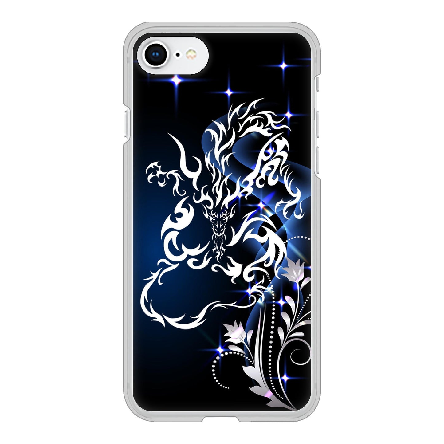 iPhone SE (第2世代) ドラゴン ハードケース 背面印刷