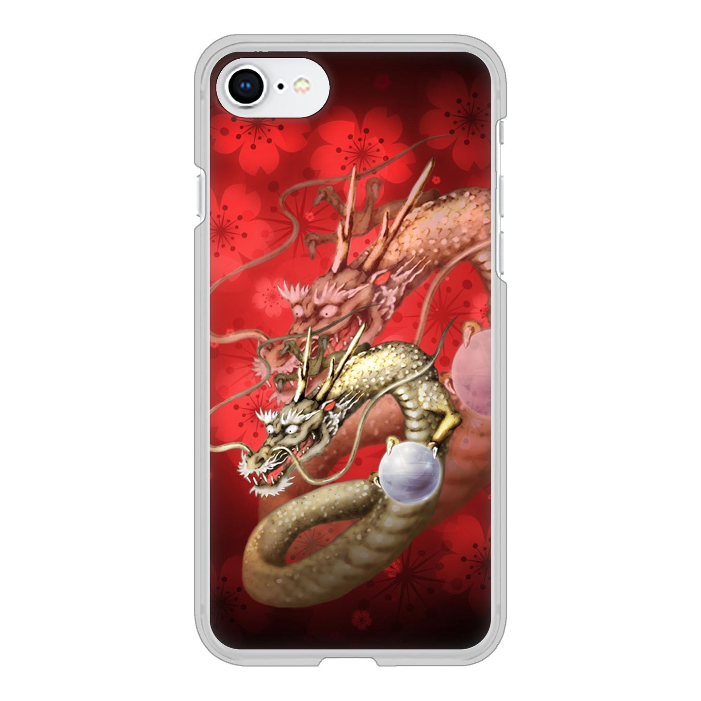 iPhone SE (第2世代) 龍 ハードケース 背面印刷