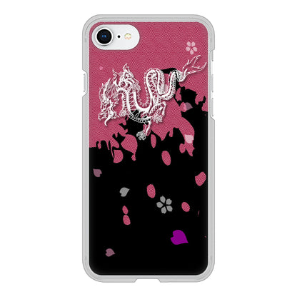 iPhone SE (第2世代) 和竜 ハードケース 背面印刷
