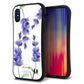 iPhone XS スマホケース 「SEA Grip」 グリップケース Sライン 【MA868 サルビア】 UV印刷