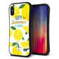 iPhone XS スマホケース 「SEA Grip」 グリップケース Sライン 【SC955 ハッピーサマー レモン】 UV印刷
