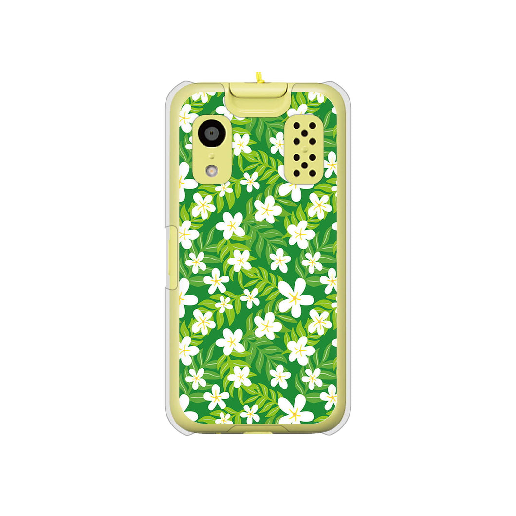キッズケータイ KY-41C docomo 760 ジャスミンの花畑 ハードケース 背面印刷