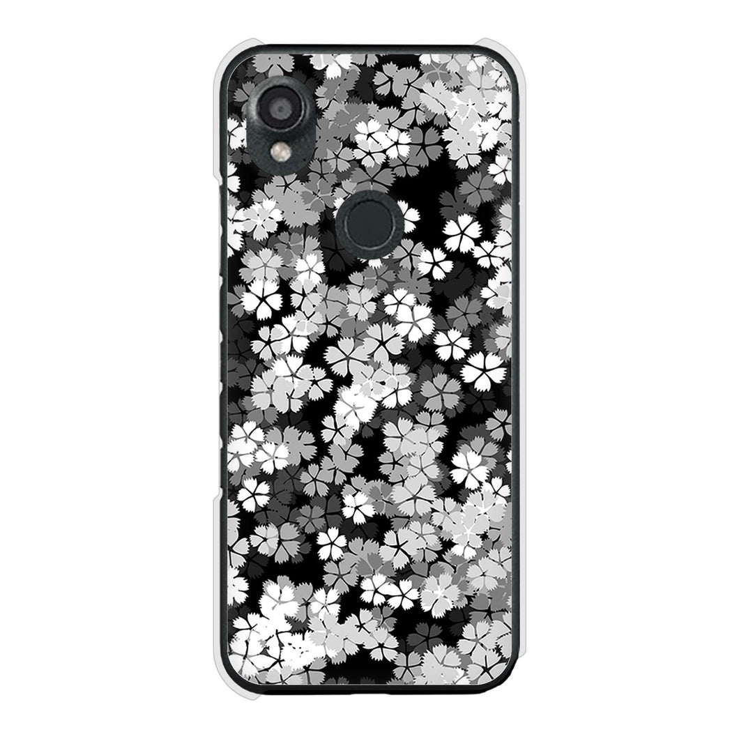 DIGNO SX3 KYG02 au 1332 夜桜 ハードケース 背面印刷