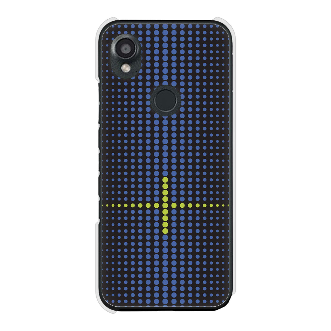 DIGNO SX3 KYG02 au IB907 グラデーションドット ハードケース 背面印刷