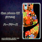 Qua phone QZ KYV44 au 1258 フラワーボディ ハードケース 背面印刷