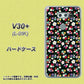 V30+ L-01K docomo 778 マイクロリバティプリントBK ハードケース 背面印刷