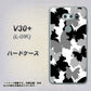 V30+ L-01K docomo 1336 夜の蝶 ハードケース 背面印刷