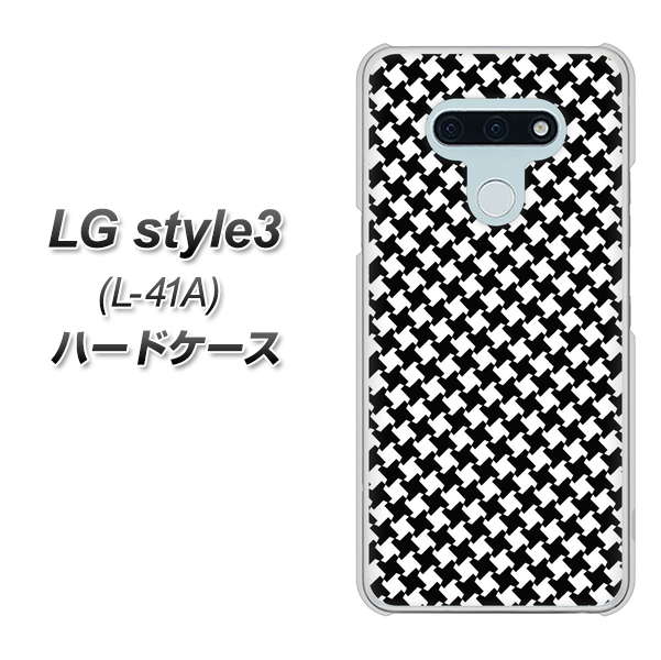 LG style3 L-41A docomo 514 和柄＆筆文字 風車 ハードケース 背面印刷