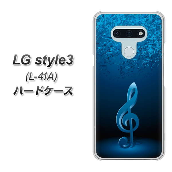 LG style3 L-41A docomo 588 オーケストラ ハードケース 背面印刷