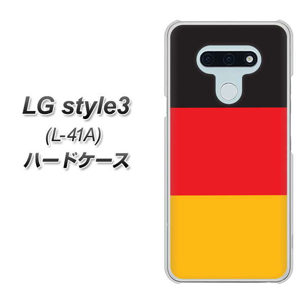 LG style3 L-41A docomo 675 ドイツ ハードケース 背面印刷