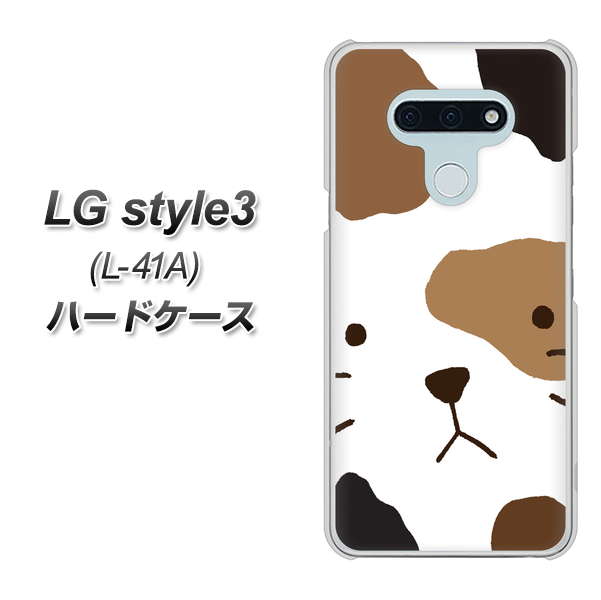 LG style3 L-41A docomo IA801 みけ ハードケース 背面印刷