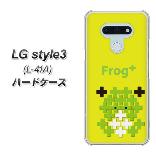 LG style3 L-41A docomo IA806 Frog＋ ハードケース 背面印刷