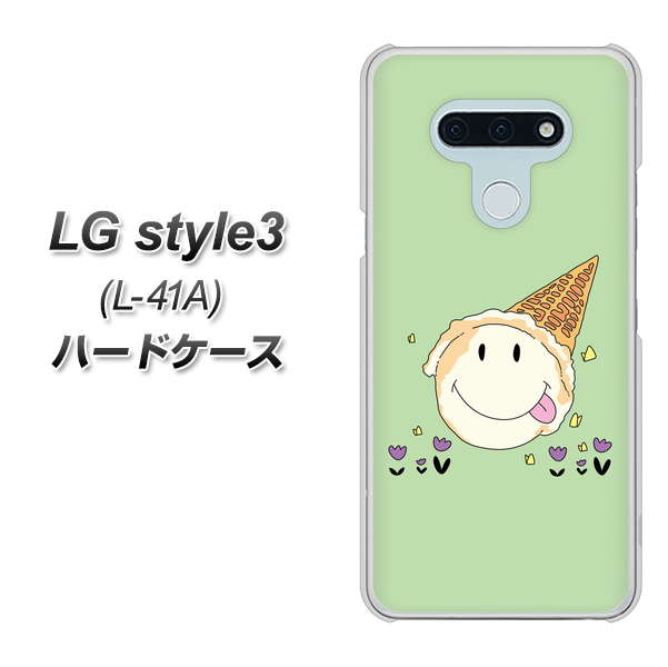 LG style3 L-41A docomo MA902 アイスクリーム ハードケース 背面印刷