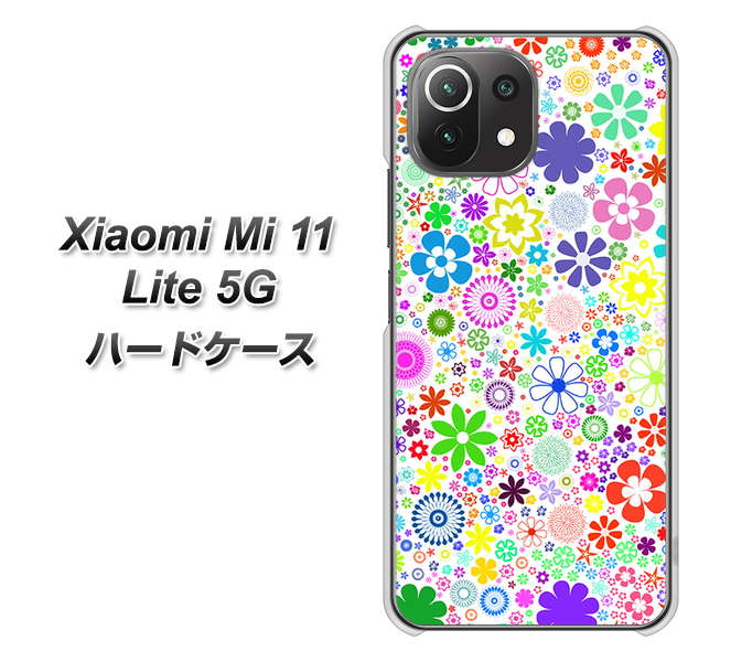 Mi 11 Lite 5G 308 フラワーミックス ハードケース 背面印刷