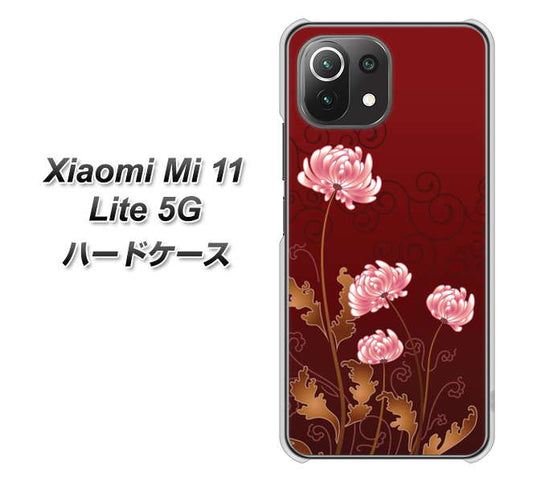 Mi 11 Lite 5G 375 優美な菊 ハードケース 背面印刷
