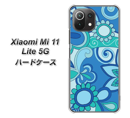 Mi 11 Lite 5G 409 ブルーミックス ハードケース 背面印刷