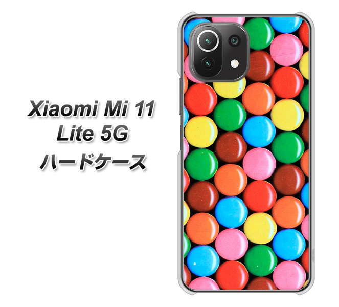 Mi 11 Lite 5G 448 マーブルチョコ ハードケース 背面印刷