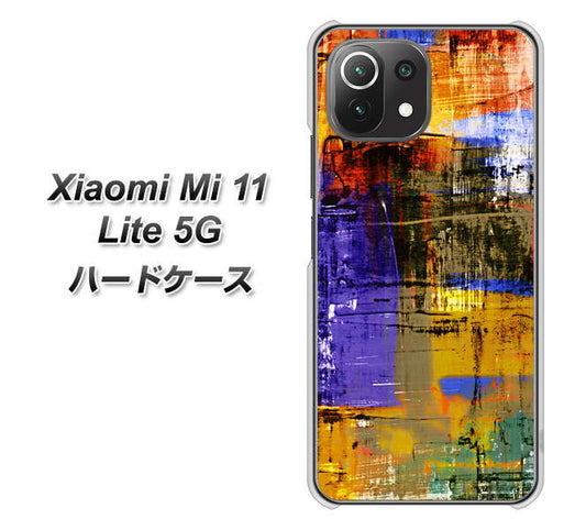 Mi 11 Lite 5G 609 クラッシュアートBL ハードケース 背面印刷