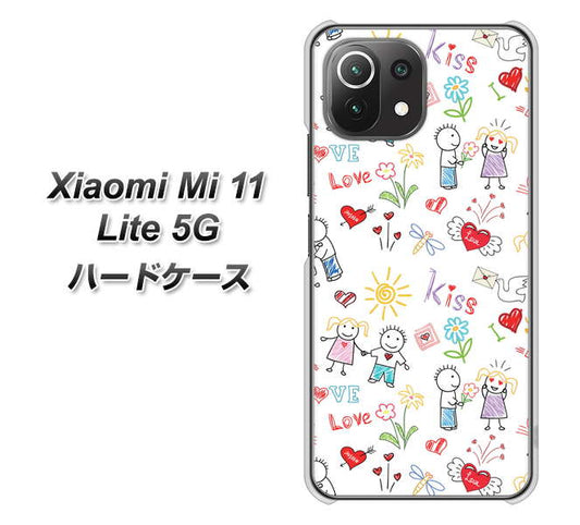 Mi 11 Lite 5G 710 カップル ハードケース 背面印刷