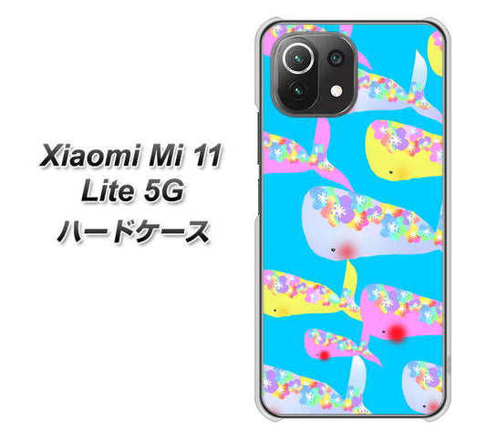 Mi 11 Lite 5G 1045 くじらの仲間 ハードケース 背面印刷