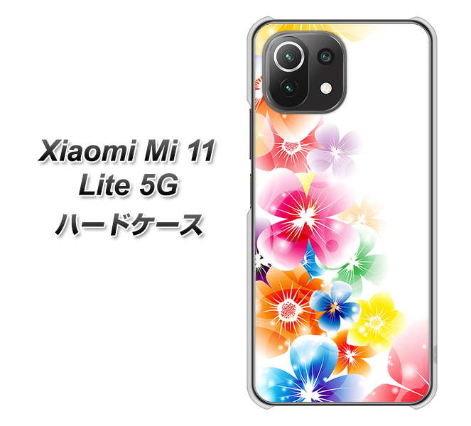 Mi 11 Lite 5G 1209 光と花 ハードケース 背面印刷