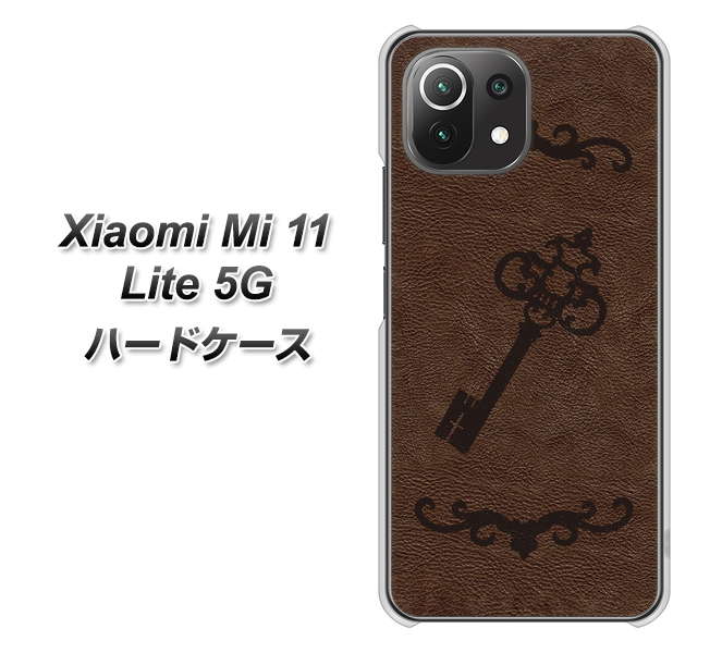 Mi 11 Lite 5G EK824 レザー風アンティークキー ハードケース 背面印刷