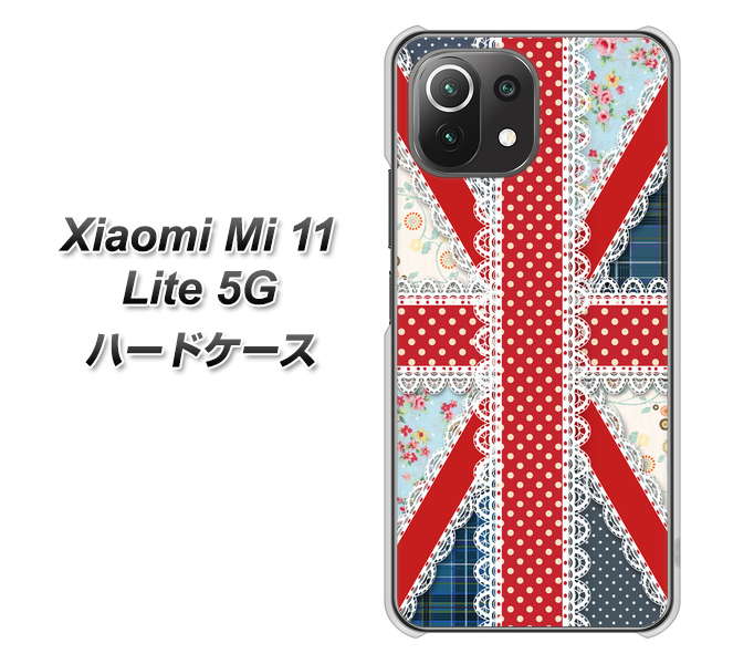 Mi 11 Lite 5G SC805 ユニオンジャック レース ハードケース 背面印刷
