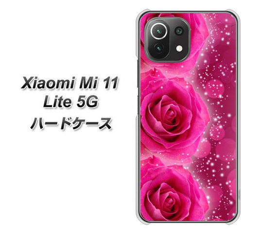Mi 11 Lite 5G VA815 3連のバラ ハードケース 背面印刷