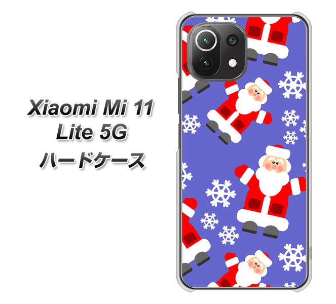 Mi 11 Lite 5G XA804 Welcomeサンタさん ハードケース 背面印刷