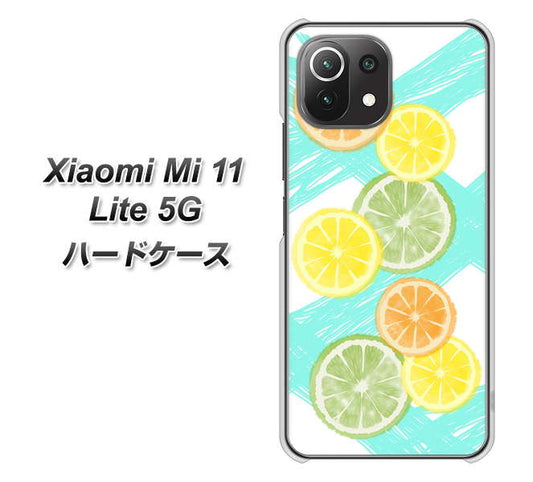 Mi 11 Lite 5G YJ183 オレンジライム ハードケース 背面印刷