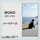 MONO MO-01K docomo VA805 ネコと地中海 ハードケース 背面印刷