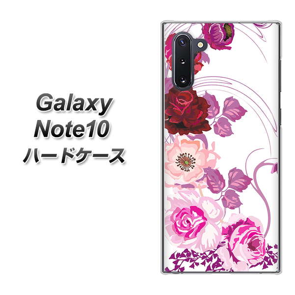 Galaxy Note10+ 116 ６月のバラ ハードケース 背面印刷