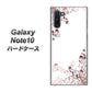 Galaxy Note10+ 142 桔梗と桜と蝶 ハードケース 背面印刷