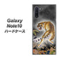Galaxy Note10+ 254 振り返る虎 ハードケース 背面印刷
