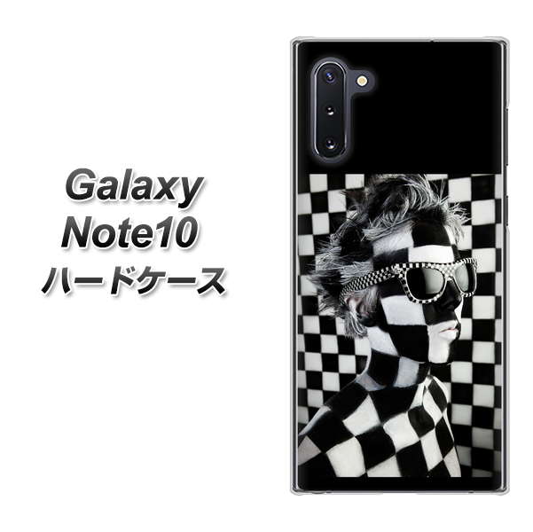 Galaxy Note10+ 357 bk&wh ハードケース 背面印刷