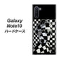 Galaxy Note10+ 357 bk&wh ハードケース 背面印刷