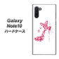 Galaxy Note10+ 387 薔薇のハイヒール ハードケース 背面印刷