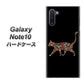Galaxy Note10+ 406 カラフルキャット ハードケース 背面印刷
